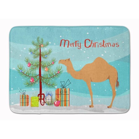 Carolines Treasures Arabian Camel Dromedary Christmas Machine Washable Memory Foam Mat BB9184RUG